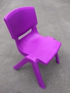 Dark Purple Child Chairs. Stackable and fit perfect with our Kids height adjustable Tables