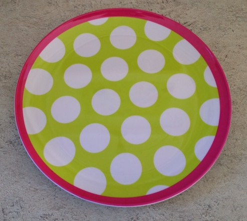 Spotty Plates for the Party Table - 8 in the set