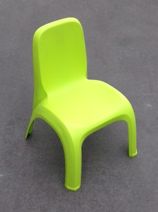 Green Child Chairs. Stackable and fit perfect with our Kids height adjustable Tables