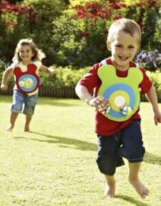 Target Tag game for kids