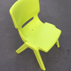 Lime Green Child Chairs. Stackable and fit perfect with our Kids height adjustable Tables