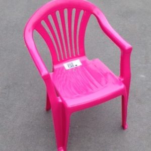 Pink Child Chairs. Stackable and fit perfect with our Kids height adjustable Tables