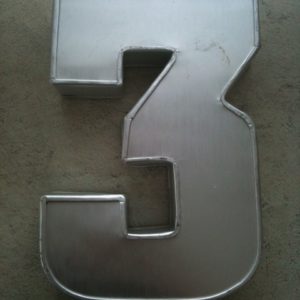 Number 3 Cake Tin