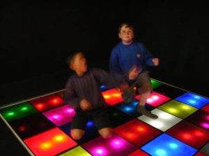 Illuminated Dance Floor for Kids Parties