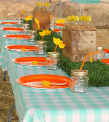 Grass Table Runners, they will look great for theming your Party Table