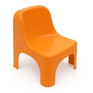 Retro Orange Child Chairs