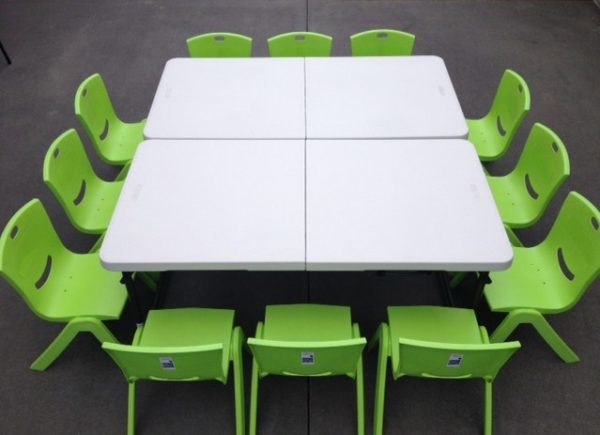 Retro Pink Child Chairs - Image 3