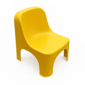 Retro Yellow Child Chairs