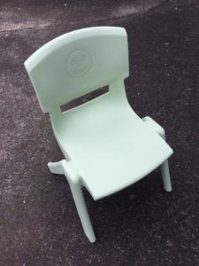 Pastel Green Child Chairs