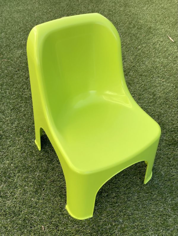 Retro Green Child Chair
