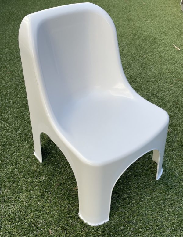 White Child Chair