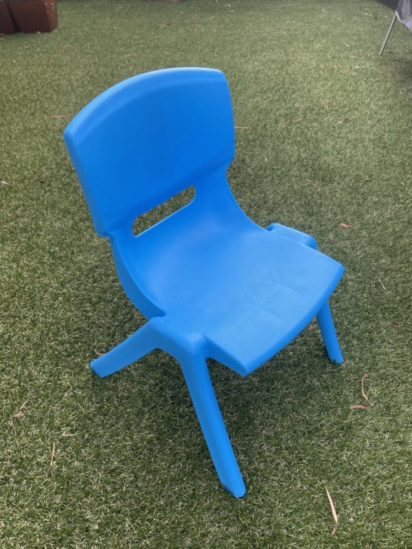 Turquoise child chairs
