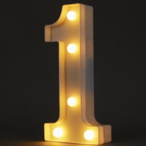 Number 1 Light