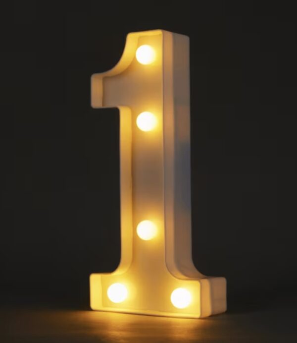 Number 1 Light