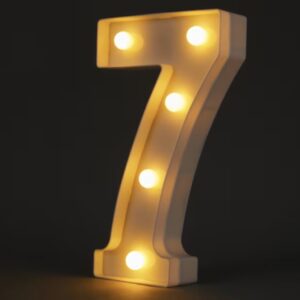 Number 7 Light
